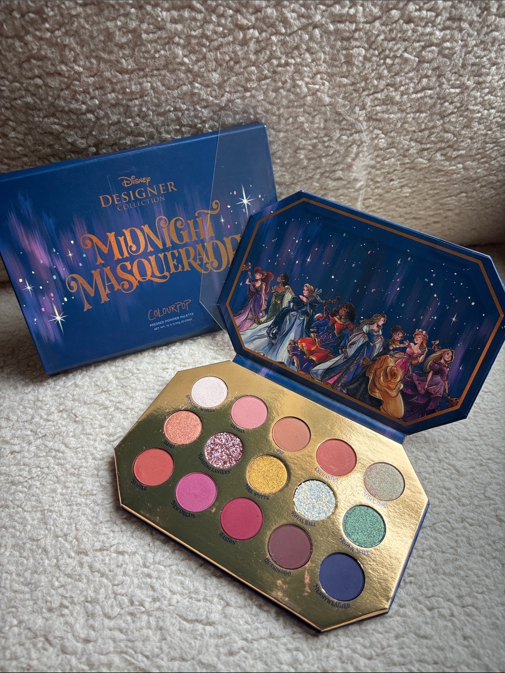 Colourpop, Disney Collection, Midnight Masquerade, NWT, Limited Edition